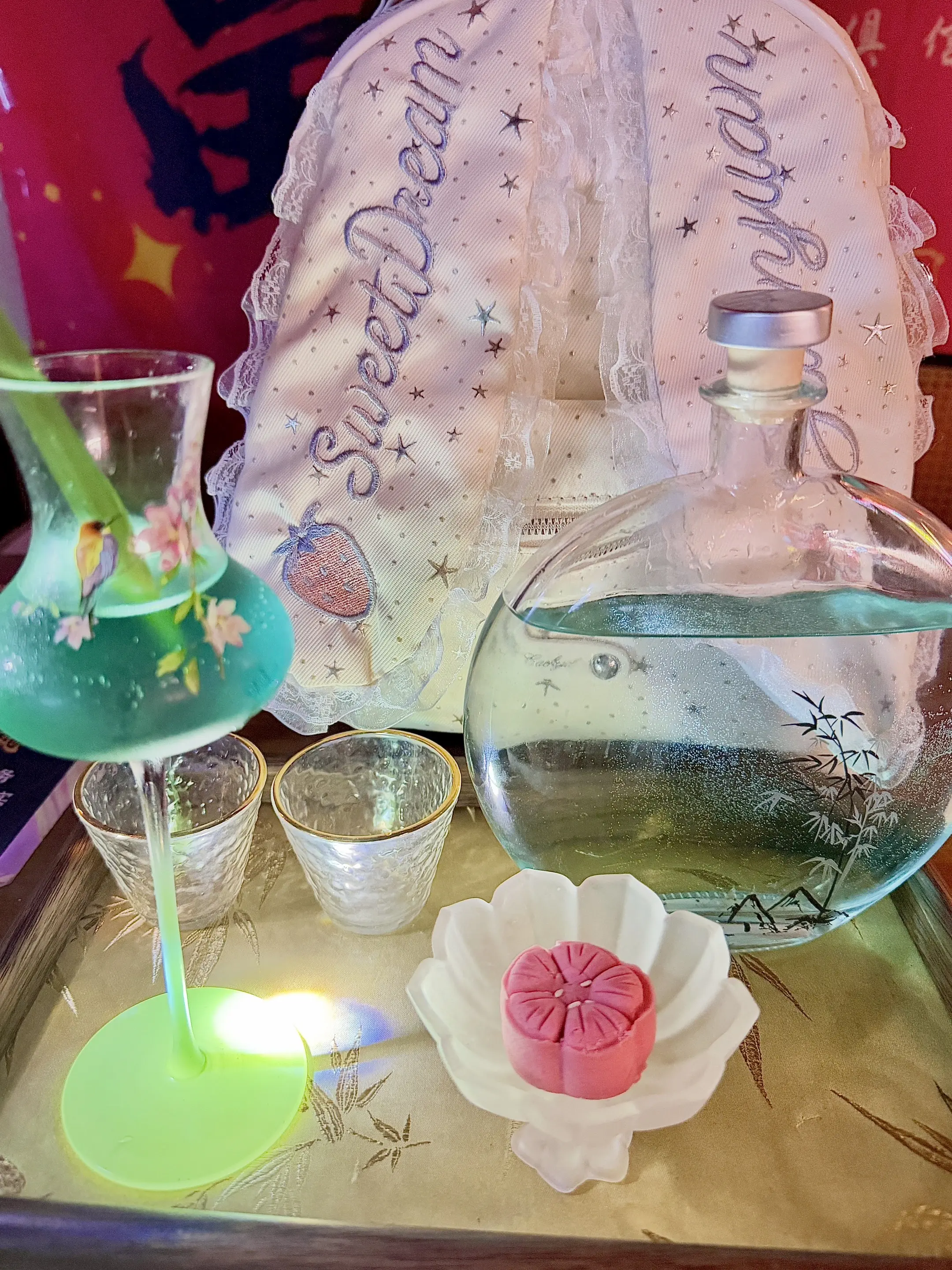 挖到一款超好看的国风酒🍸 这款醉清风酒吧的国风特调的颜值真的很高，拍...