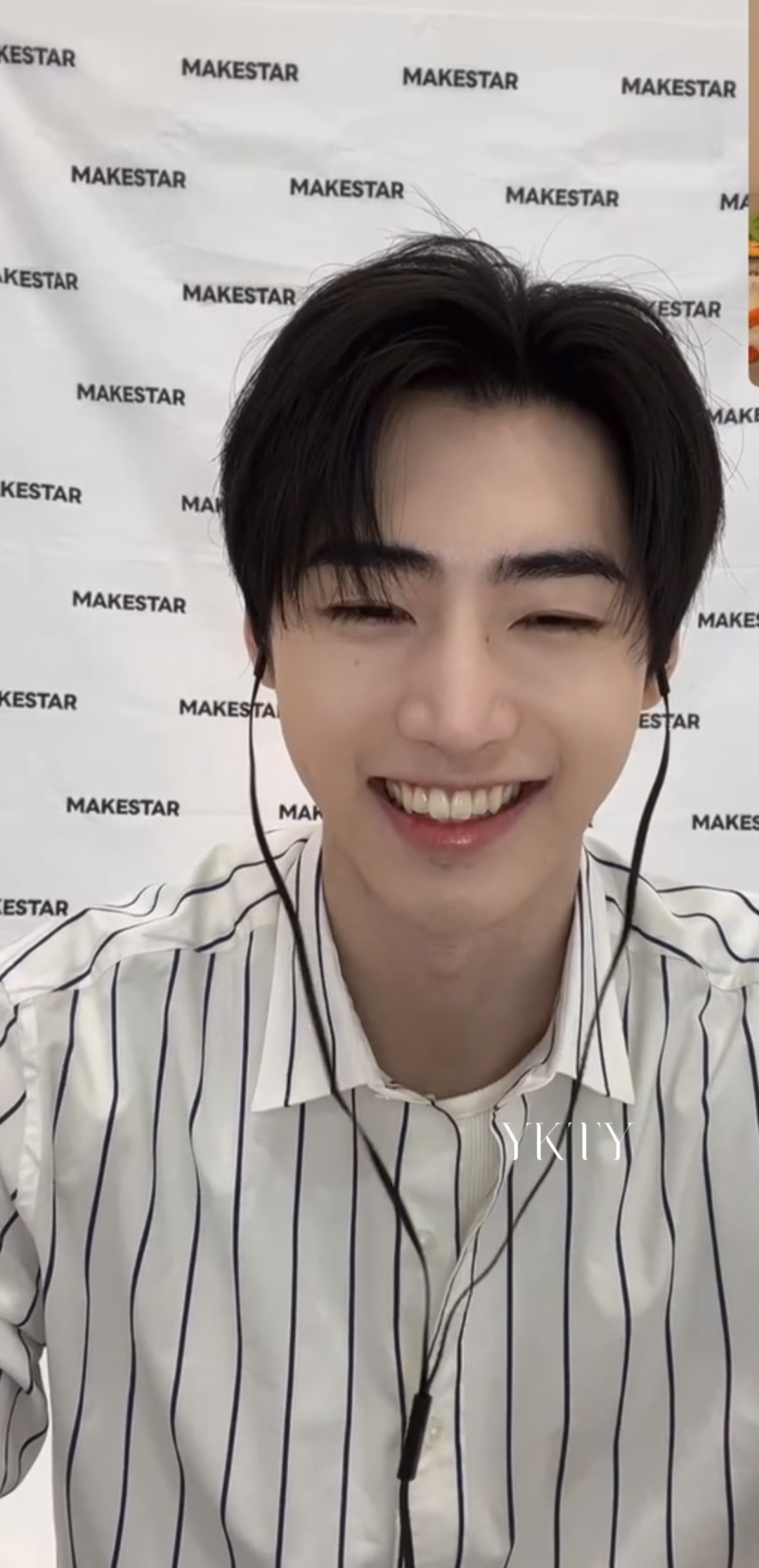朴成训[超话] 260922 MAKESTAR 4.0 视频签售优质碳水治愈一切