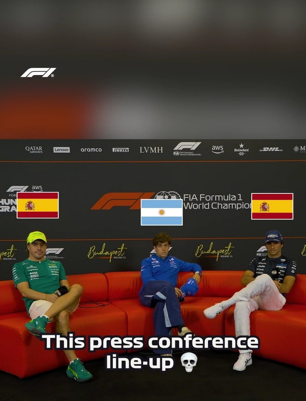 的确是F1官方搞的事情（西班牙🇪🇸 VS 阿根廷🇦🇷）F12026F1匈