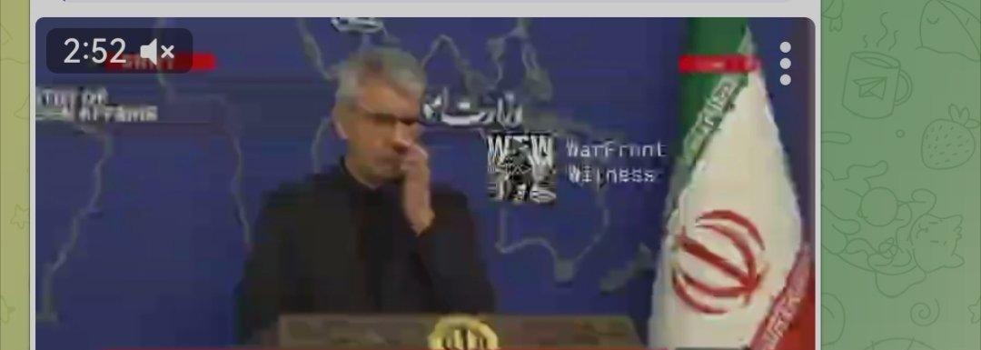 伊朗副外长兼外交部发言人埃斯梅尔·巴盖伊在今天的声明。

伊朗外交部发言人埃斯梅