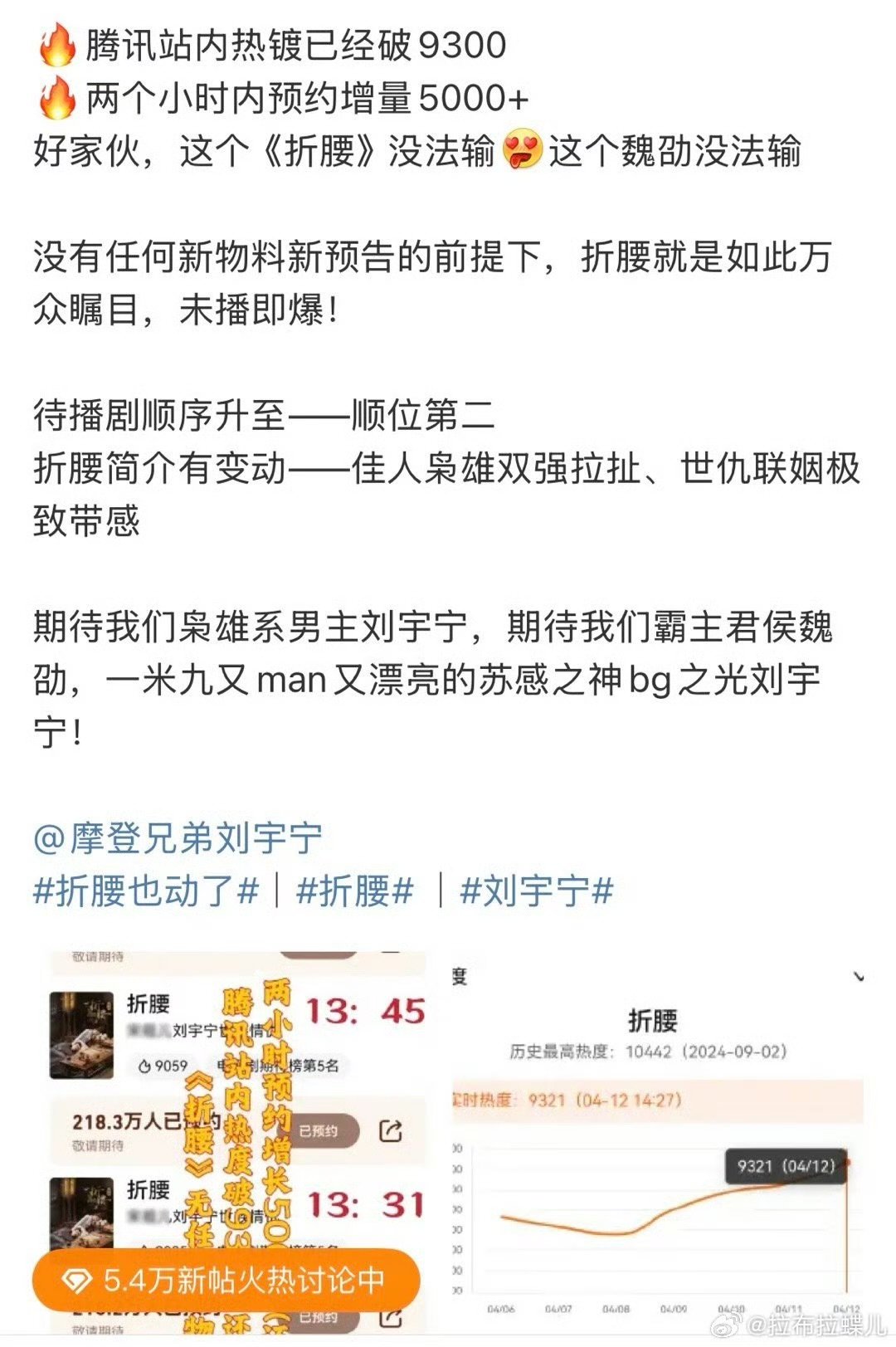 难怪豆瓣这么害怕折腰折腰好强 难怪豆瓣这么害怕折腰，这部剧啥时候能播呢 ​​​