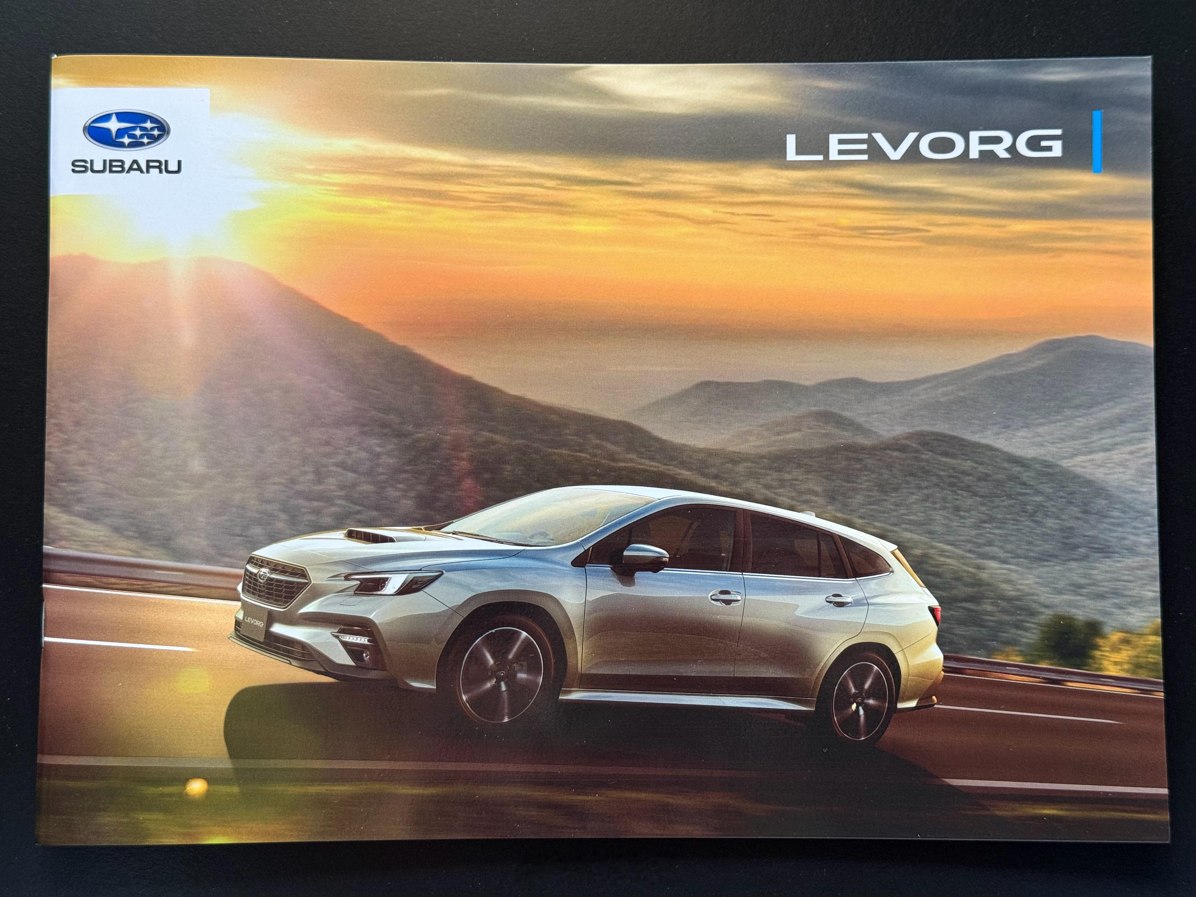 斯巴鲁Levorg宣传册（下）日规PS：国内叫WRX Wagon，墨西哥版，跟W