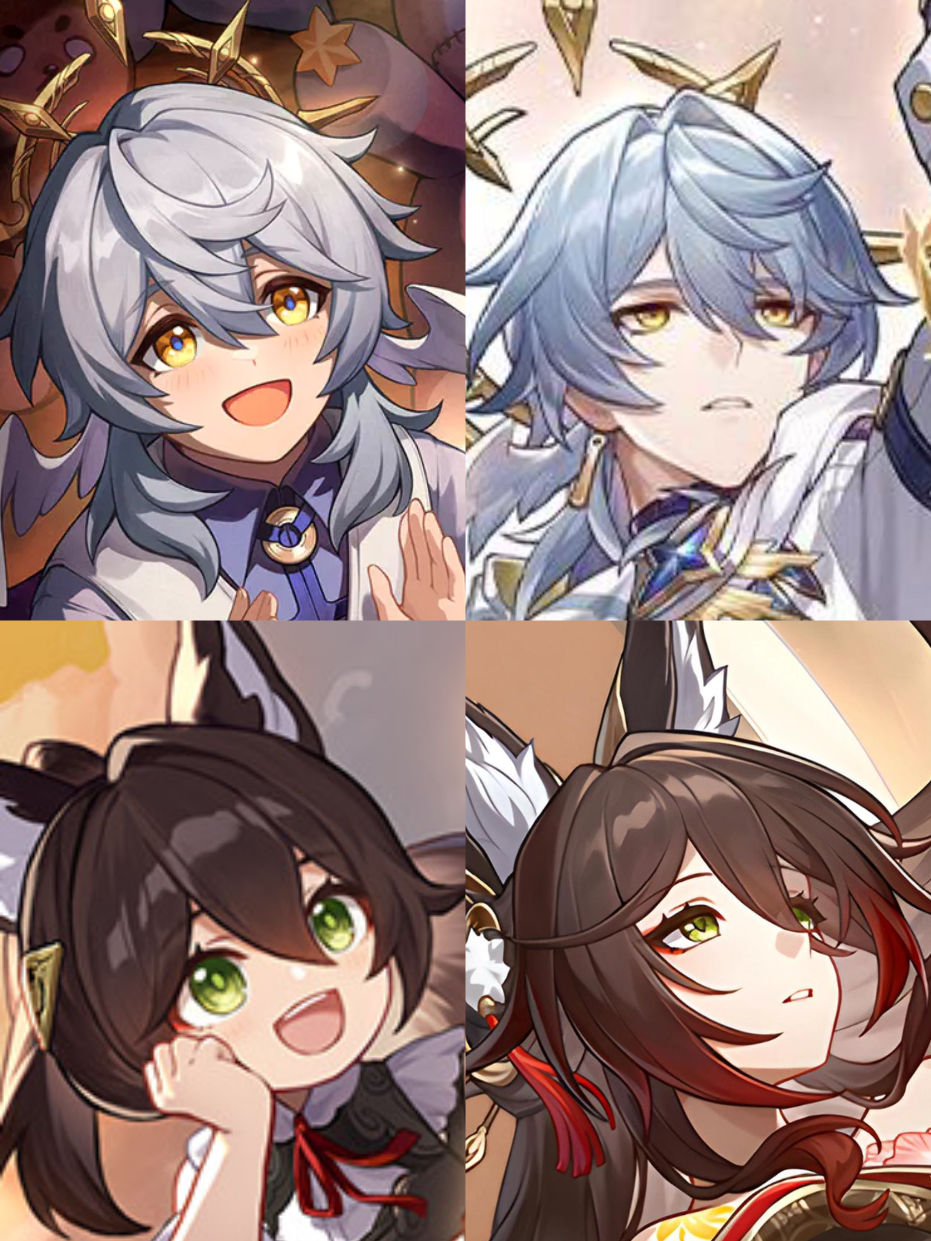 眼神：明亮透彻➡️黯然无光很像上班后的牛马打工人[淡淡的]#崩坏星穹铁道##星穹