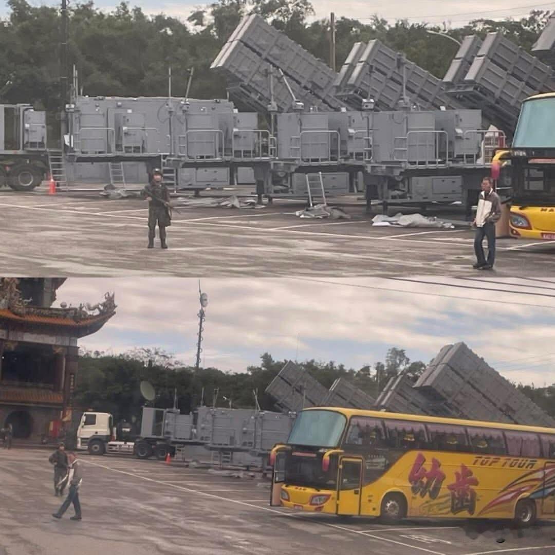 台湾省网民说：“沒錯吧⁉️ 就一個持槍 衛哨”