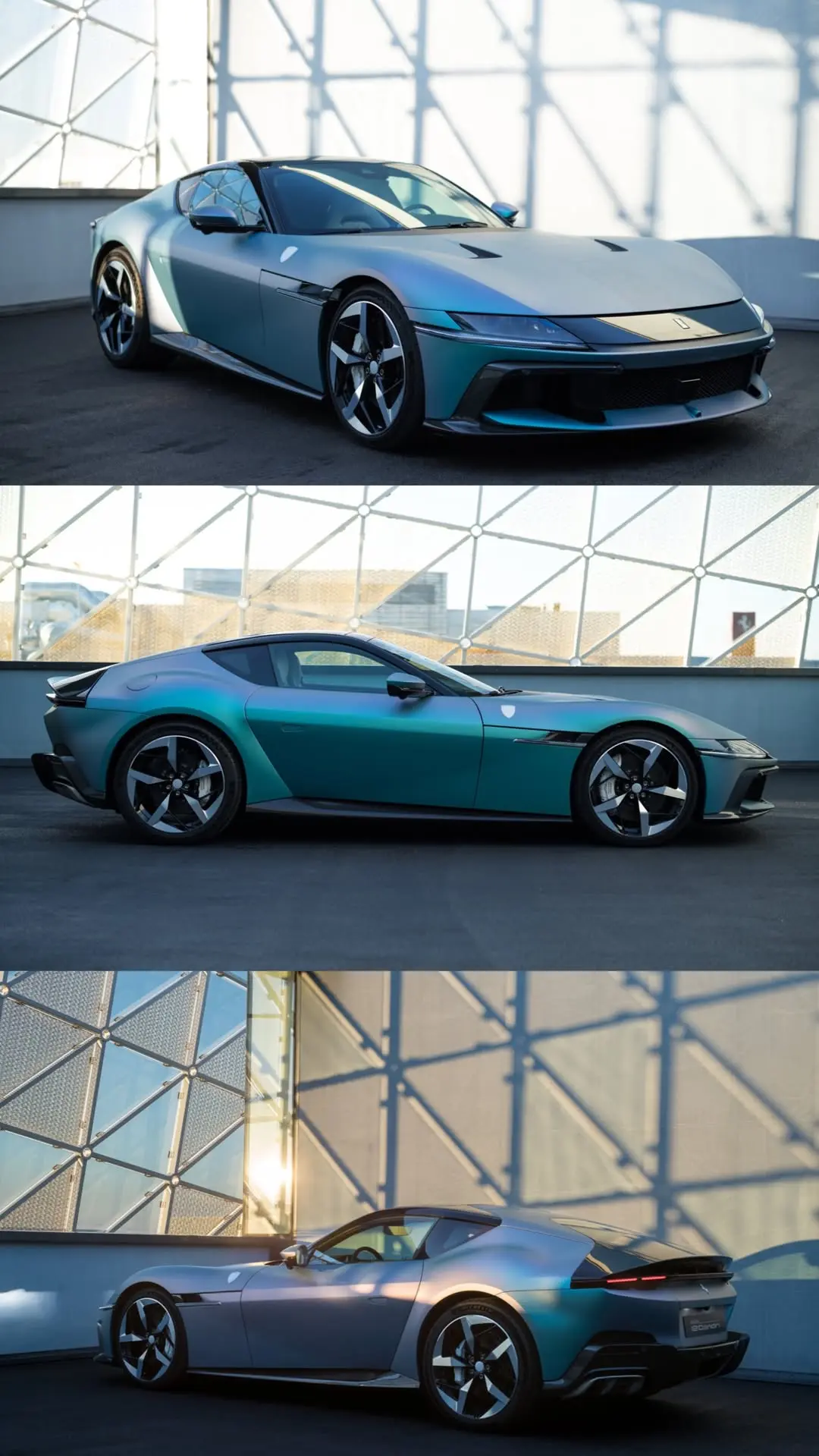 用韩国新式美学定制的法拉利12cilindri tailormade ...