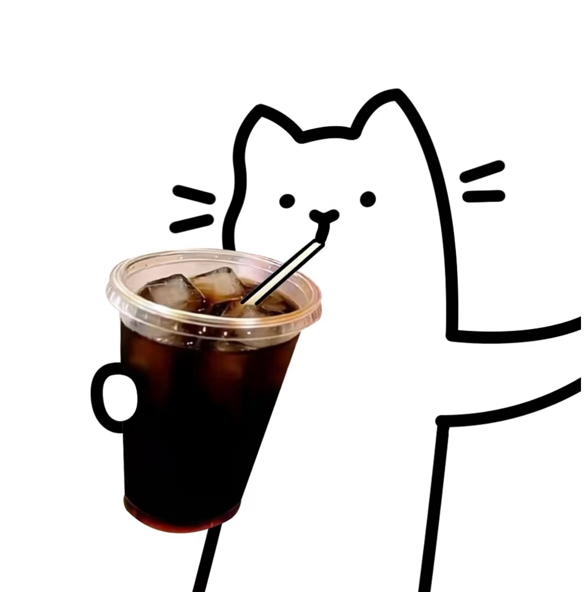 上班路上第一件事：点一杯咖啡☕，最近的工作超忙碌，多喝美式，工作没有烦心事… 