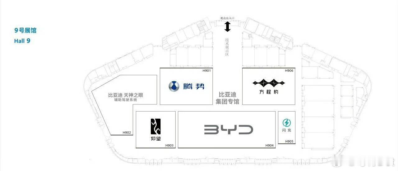 成都车展比亚迪直接包了一个馆，迪王还是太有实力了新能源汽车