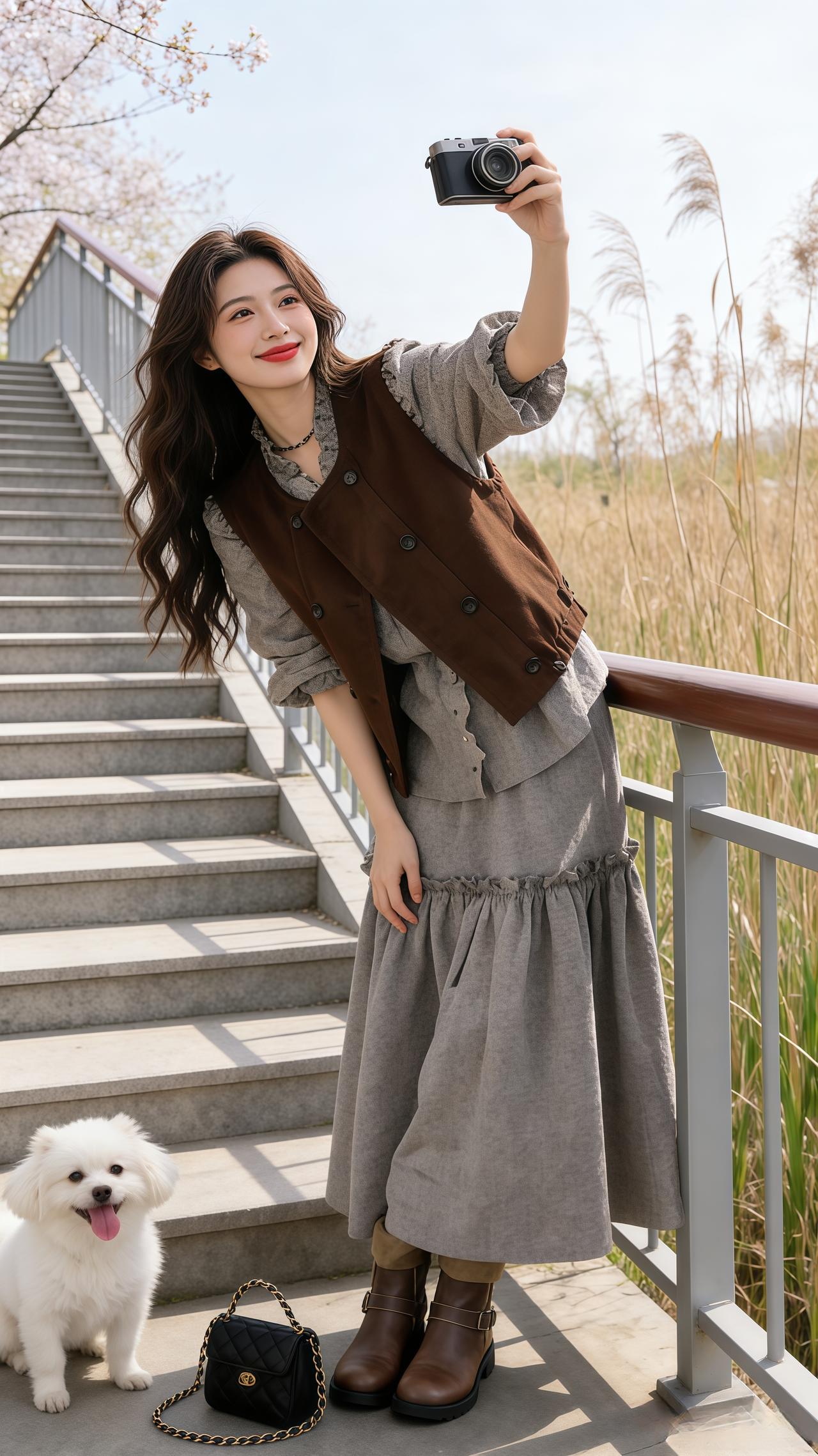 我的春日穿搭look 每日搭配分享👗时尚穿搭 穿搭对我来说易如反掌 我的春日甜