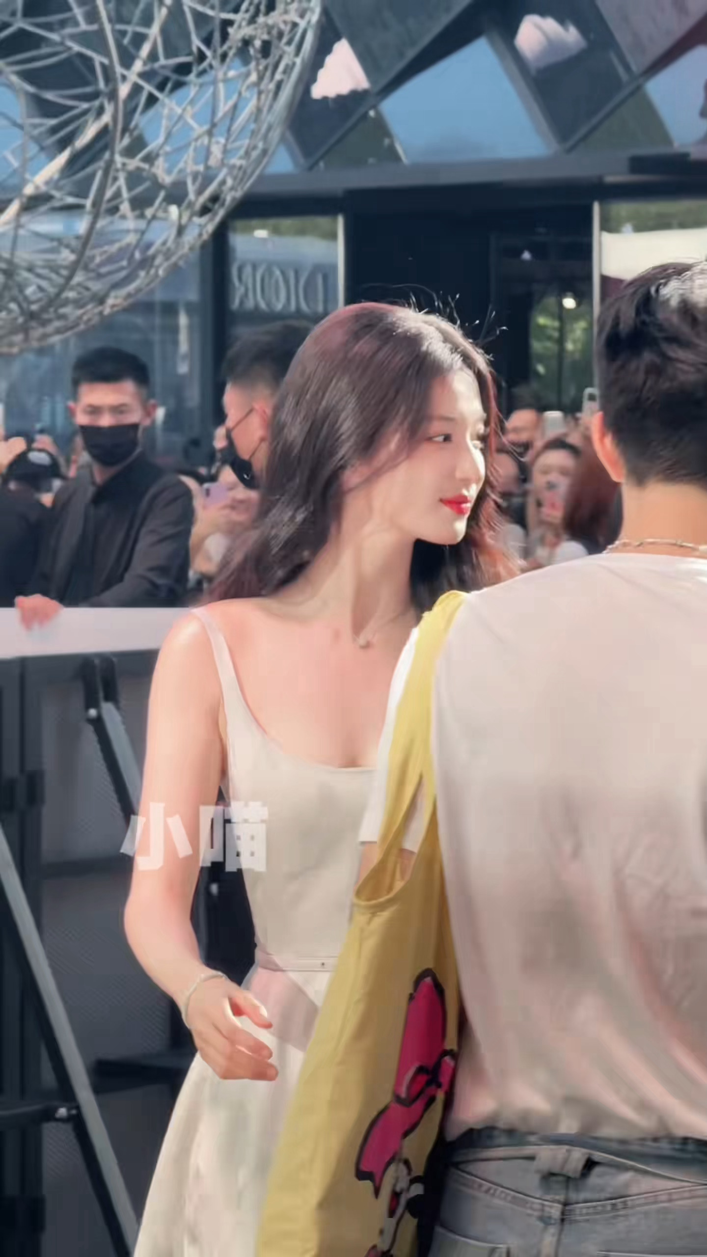 王楚然线下活动真的各种角度的美 王楚然三里屯