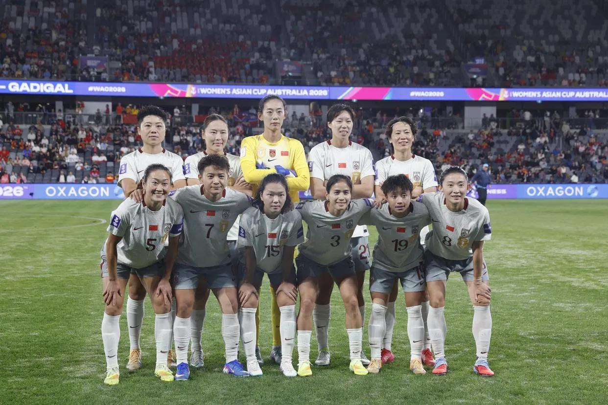 3月14日中国女足1/4决 赛的对手是中国台北队。开赛前，中国台北队的前教练，喊