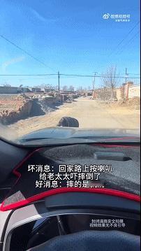 下车前：哪个孙子......下车后：我的...... 