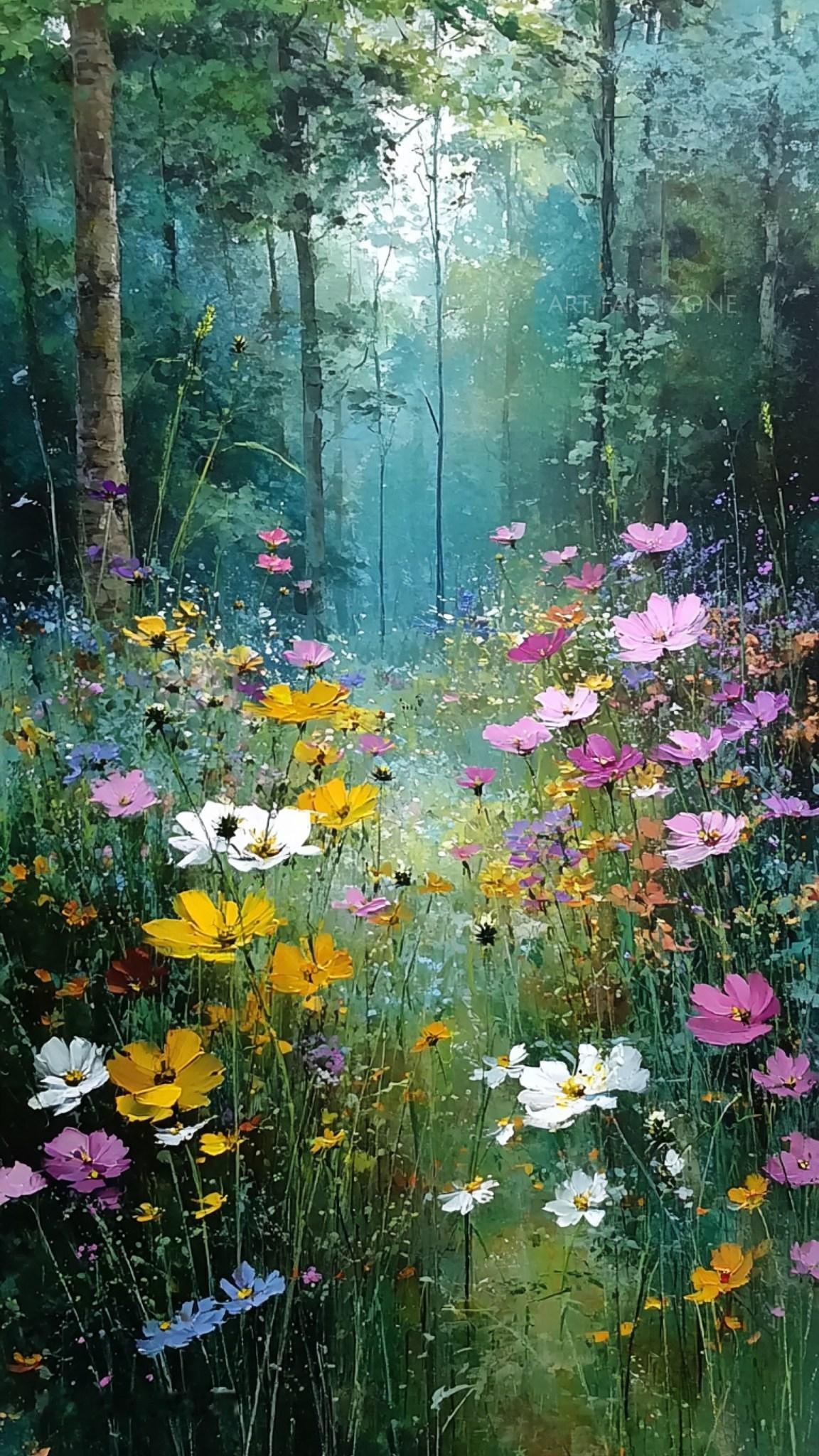 好美的花花 💐🌸🪻🌱🍃（X：artfanszone） 