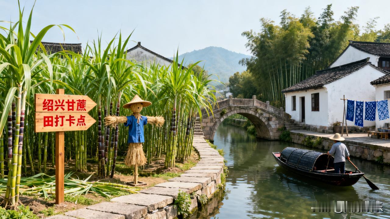 如何看待“可偷甘蔗地”成打卡点 最近浙江绍兴“可偷甘蔗地”成了打卡点，20多天就