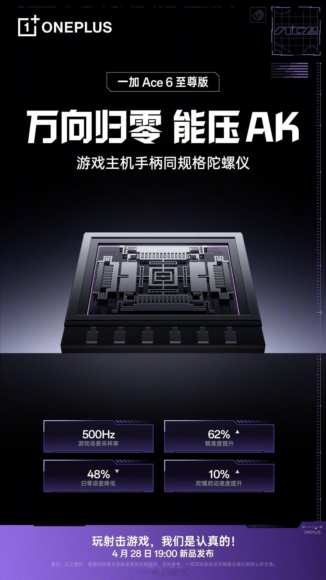 「游戏主机手柄同规格陀螺仪」也有了一加Ace6至尊版 掌机：糟糕，是冲我来的 