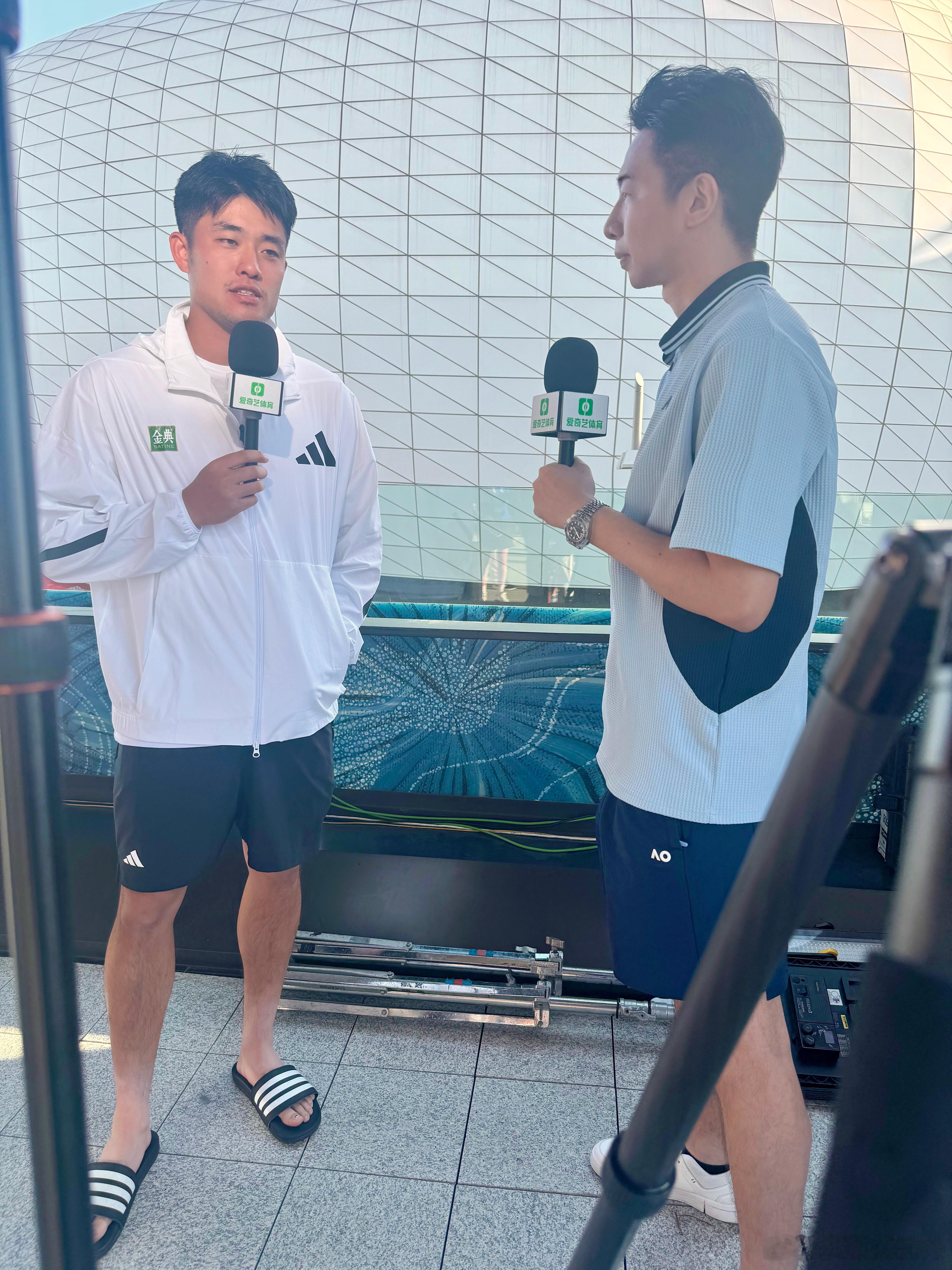 澳网2026  第一轮赛后专访：吴易昺阿昺：今天主要是我觉得自己在每一个盘末的阶