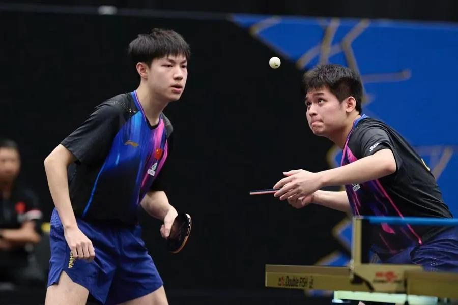 黄友政/林诗栋、孙颖莎/王曼昱晋级四强!
WTT欧洲大满贯瑞典站男双半决赛，黄镇