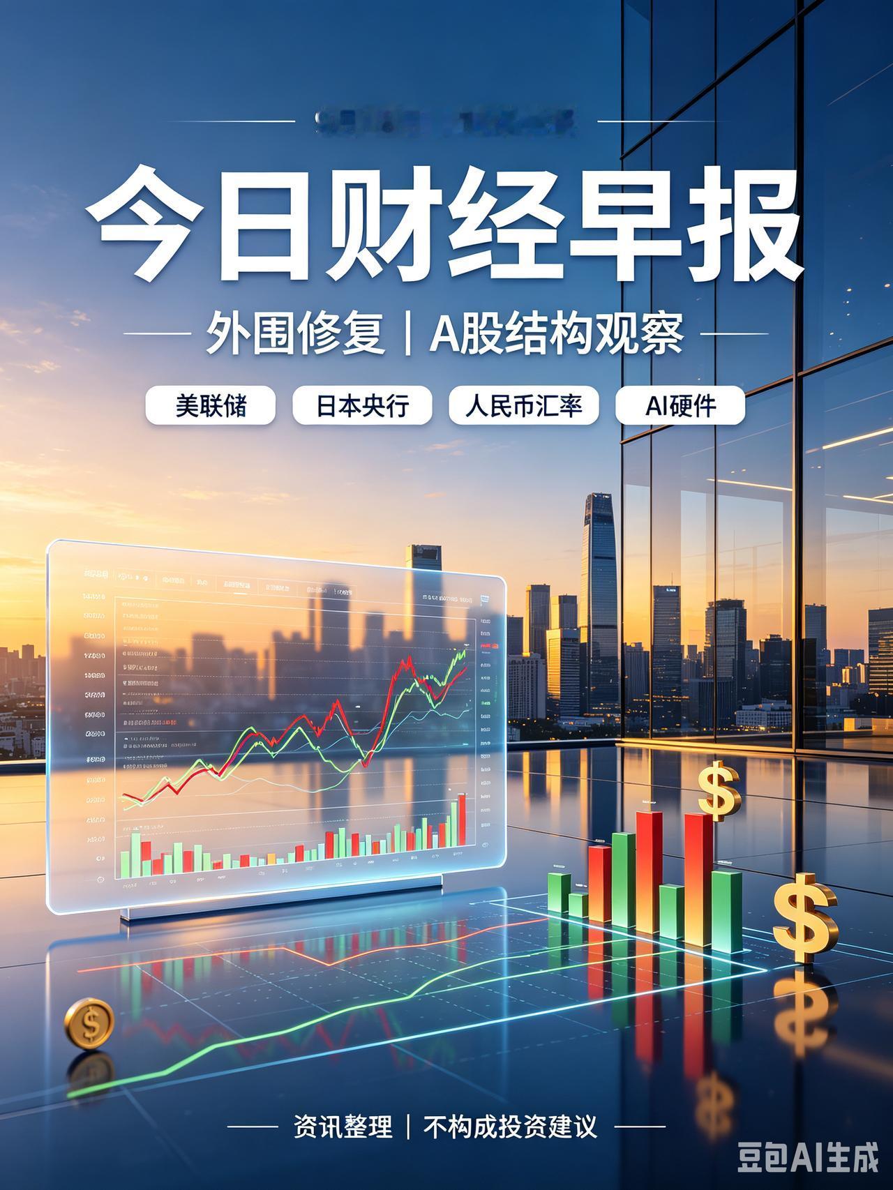 2026‑09‑18｜今日财经早报
 
⚠️免责提示：资讯仅作信息整理，不构成任