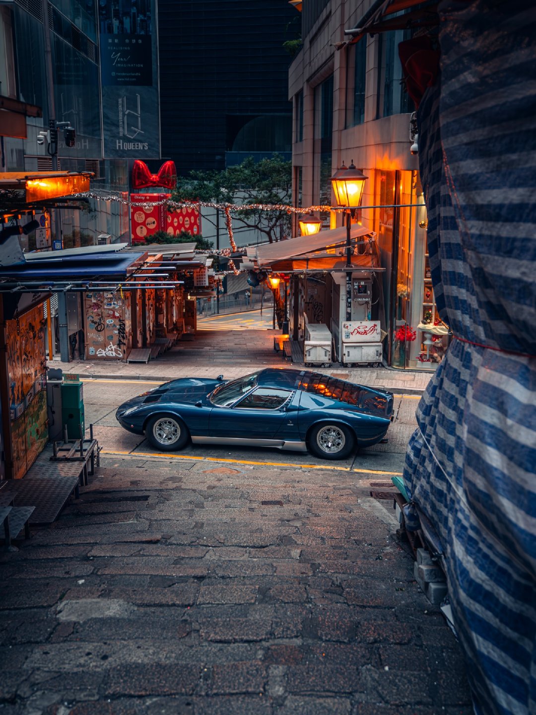 This Lamborghini Miura was delivered new