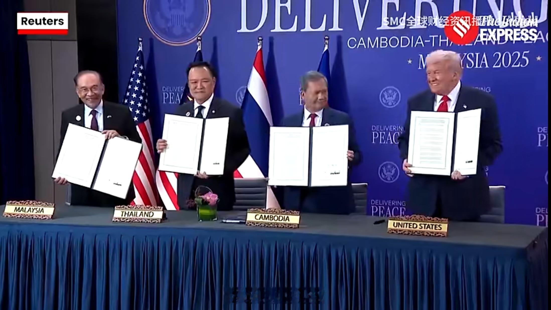 泰国对柬埔寨发动空袭泰国和柬埔寨这么闹，最尴尬的是东盟和懂王……2025年10月