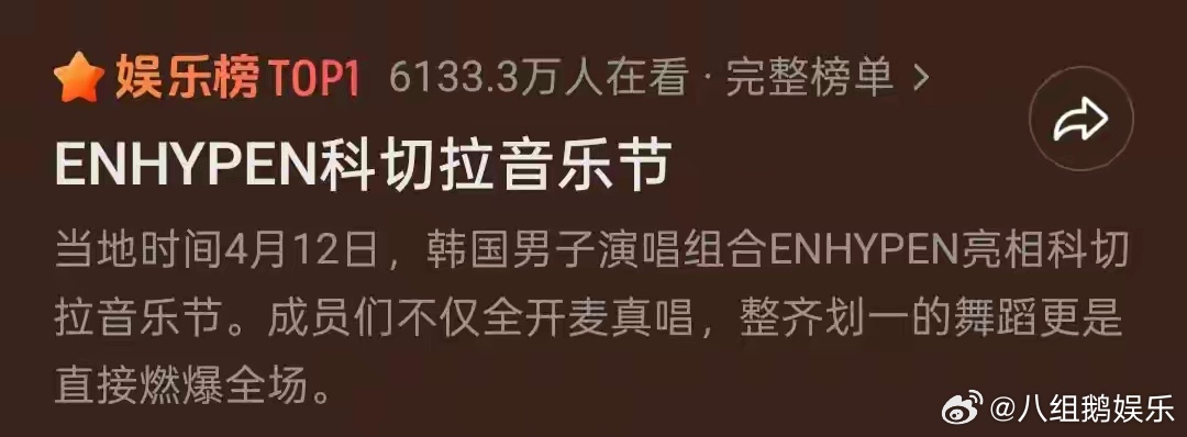 enhypen开麦当加州的沙漠热浪撞上K-pop的刀群舞，科切拉音乐节的星空下，