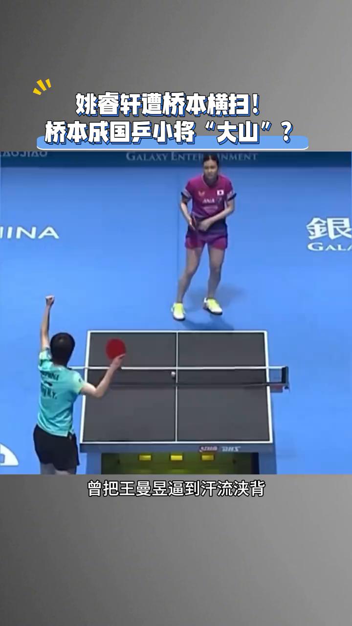 十六岁小将姚瑞轩，孙颖莎同门师妹wtt太原赛一路爆冷闯进十六强，堪称最大黑马。他