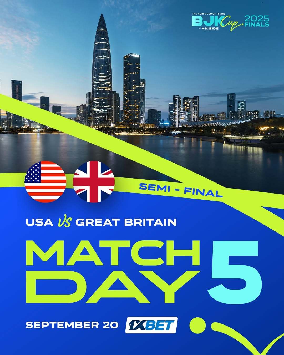 2025比利简金杯深圳总决赛 Day5焦点战🔥🇺🇸美国 vs 英国🇬🇧