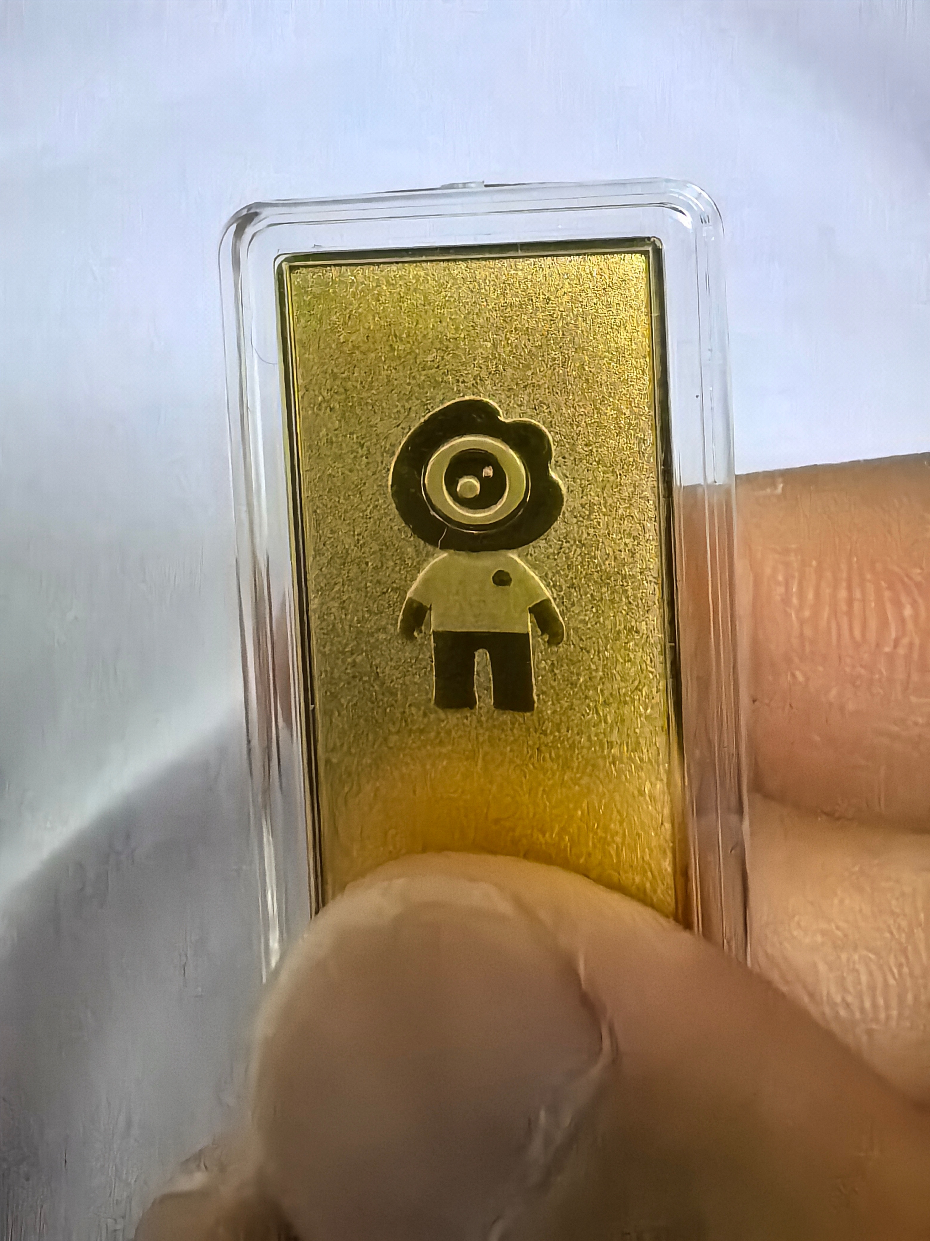 这个微博联名款小金条还挺精致
