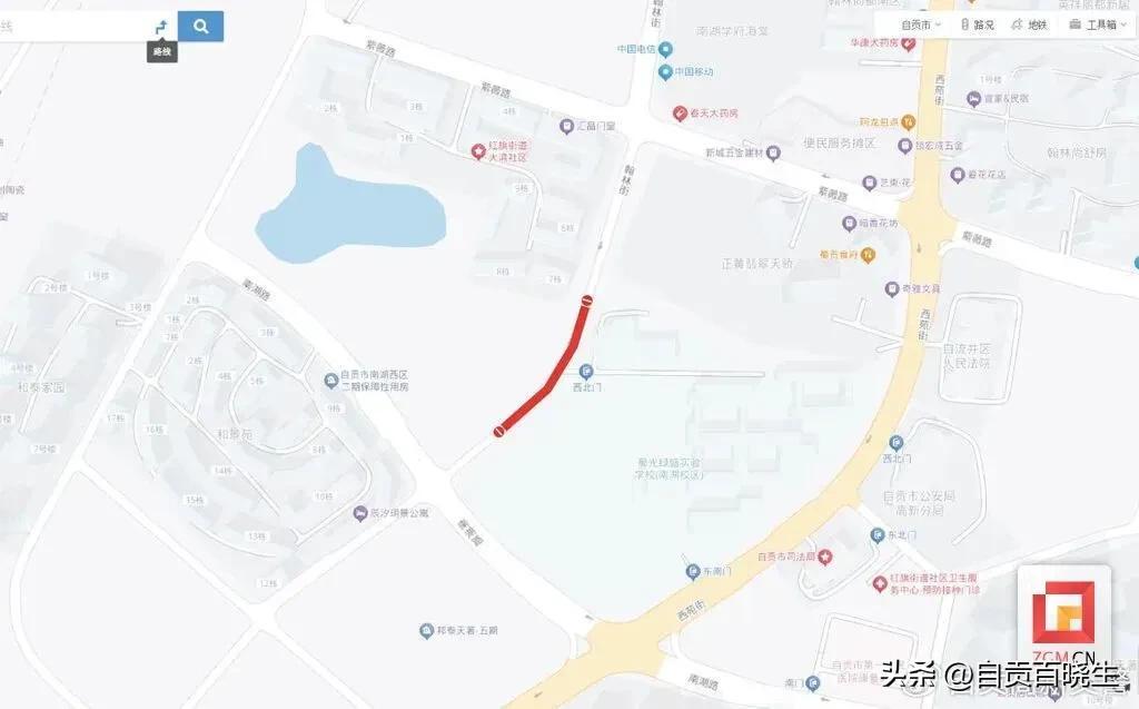 注意！绿盛南湖校区后门路段，行课日07:30至08:20、17:00至18:00