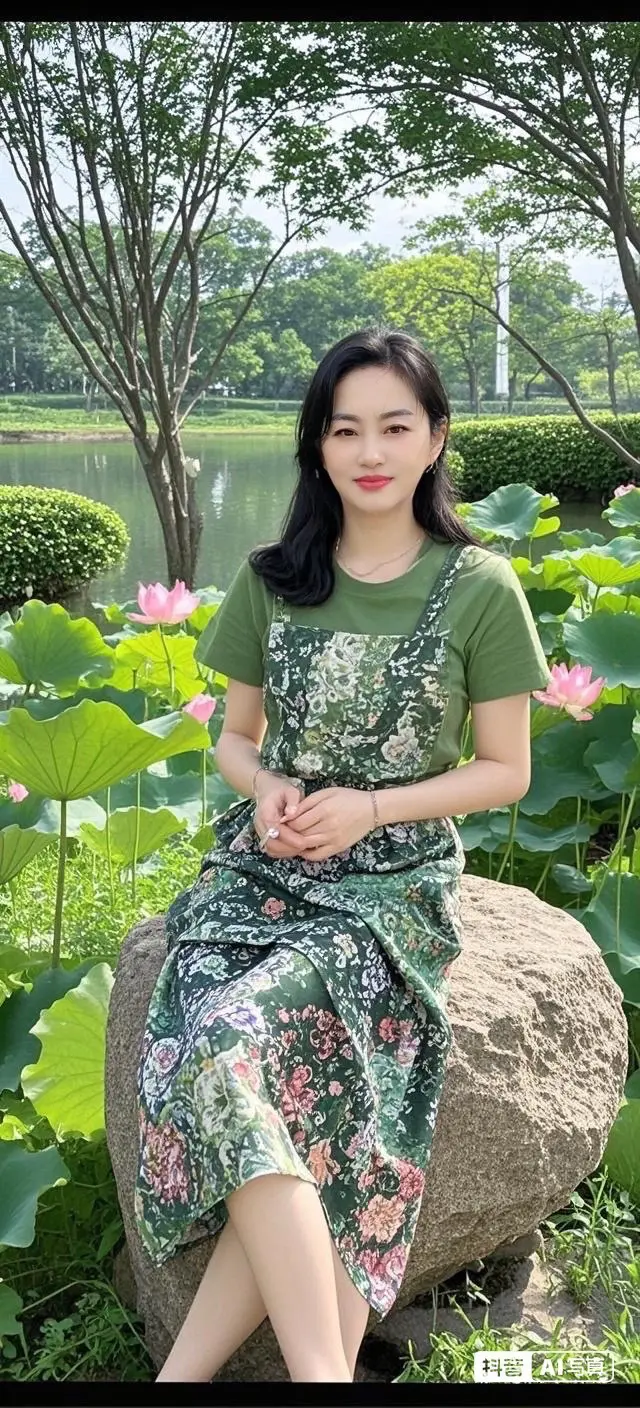 荷花池  荷塘美景