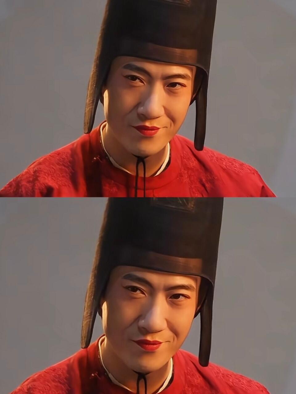 天哪颠覆形象了，这才是圣上眼前的红人！以前看常远笑得多欢，这次看他演反派就有多震