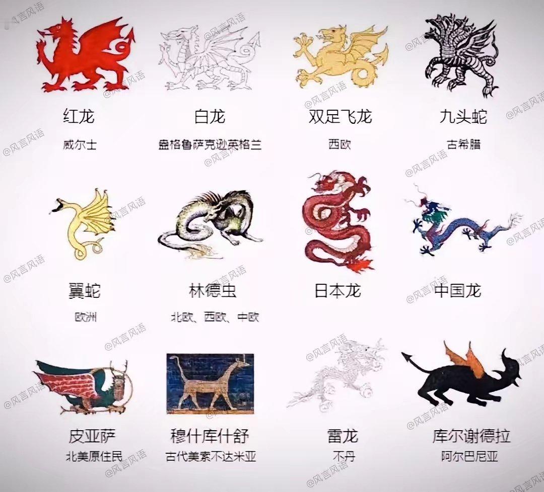 世界各地的龙 