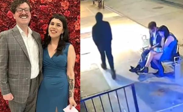 美国纽约32岁男子卡森（Ryan Carson）与女友刚参加完婚礼，2人一起坐在
