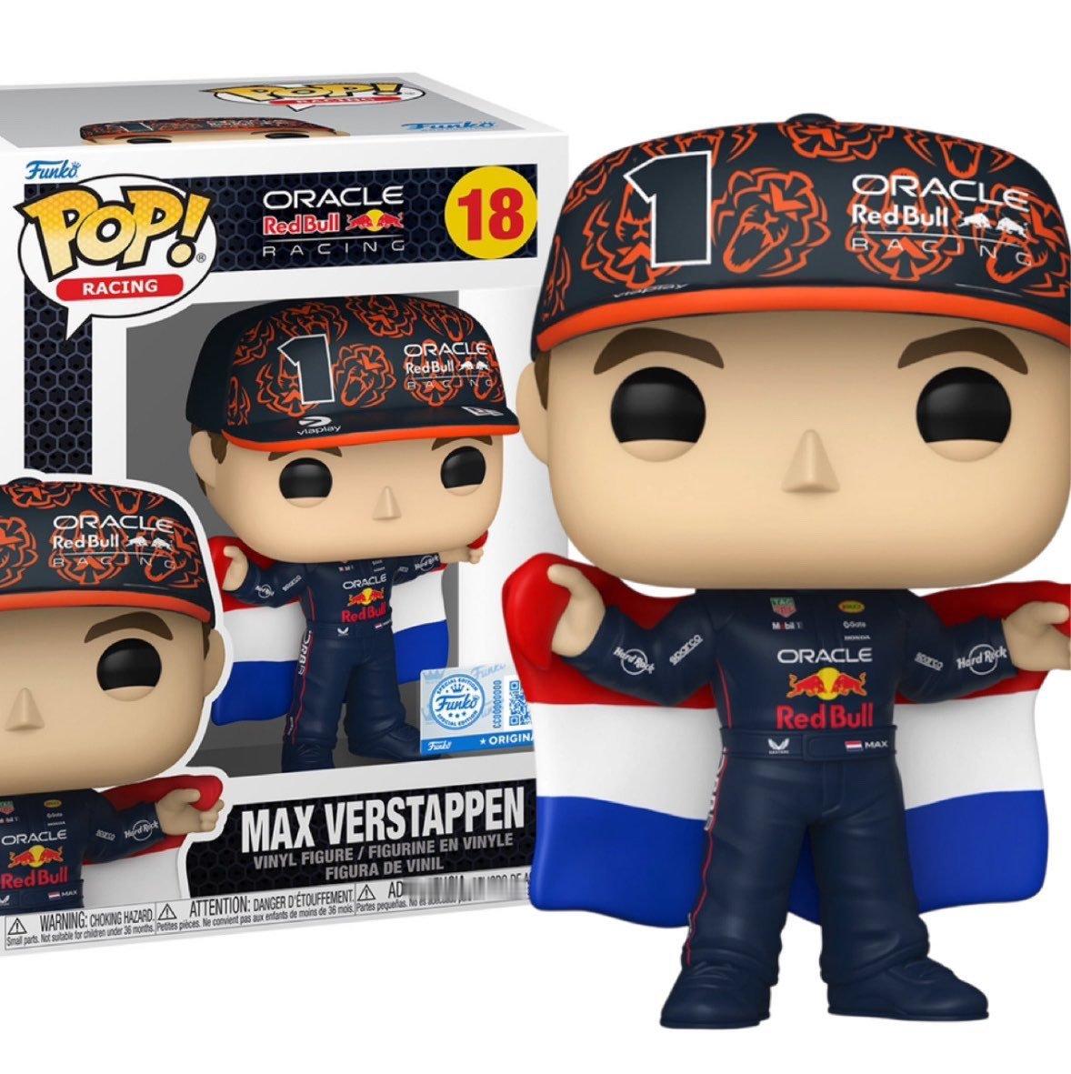 Funko又给维斯塔潘出了三个新款