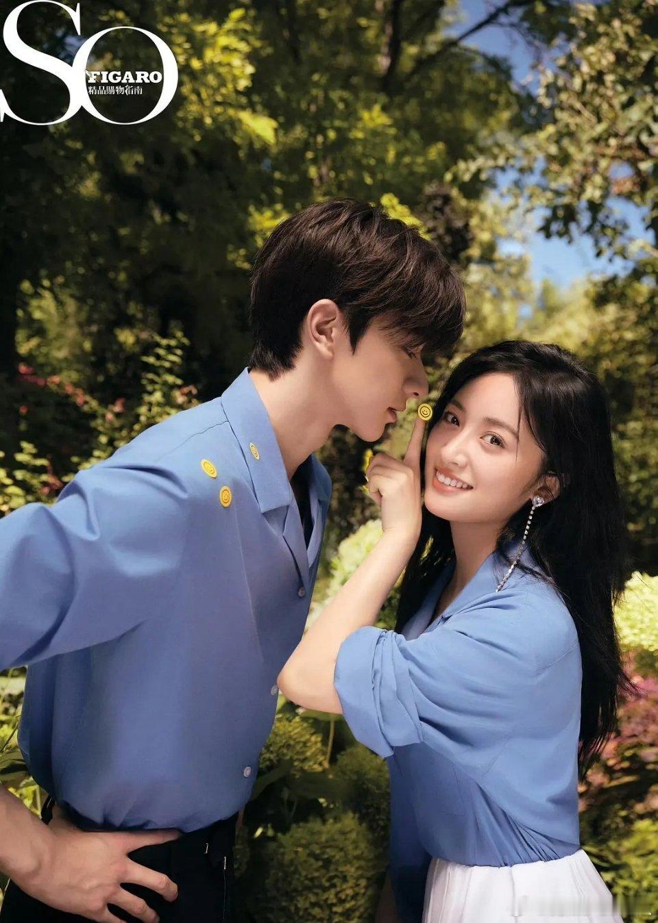 沈月怎么和林一拍上杂志了？是不是有什么合作啊 ​​​