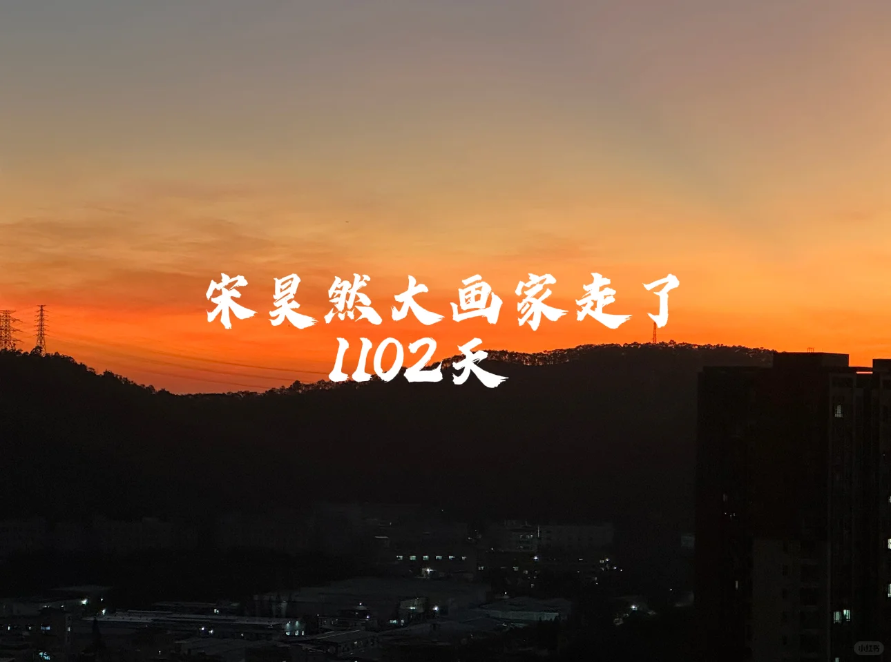宋昊然大画家走了1102天