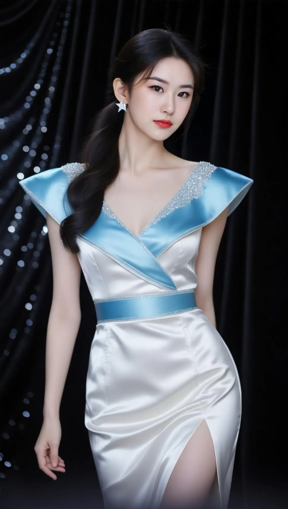 AI缎光优雅照 随变ai随便玩