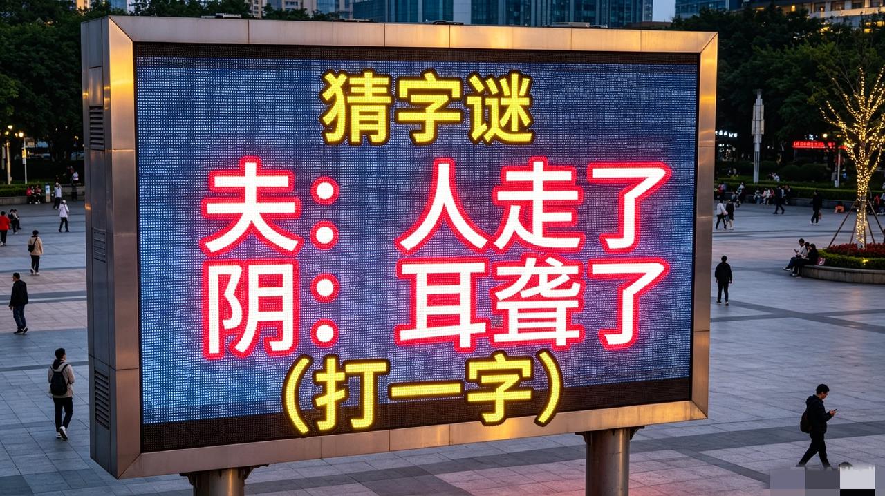 这字谜太难猜了！问了七个大学生都没问明白，我敢说！能猜出来的人，不是研究生，就是