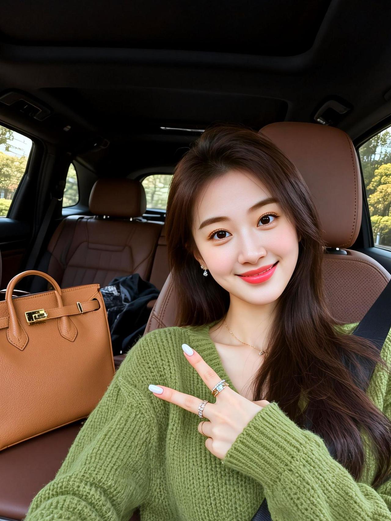 AI魅惑自拍 抖音ai创作 高颜值美女 颜值美女