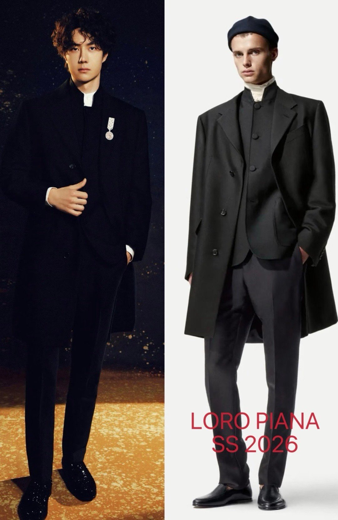 王一博永远是买家秀超越卖家秀，无人可比的衣架子！ 