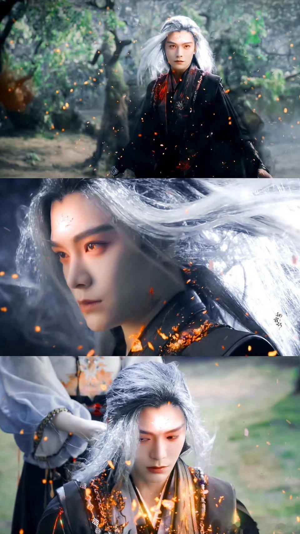 #永夜svip的嘴是真严# 若不是看到 7，就不知丁禹兮妖化如此绝美。慕声为妙妙