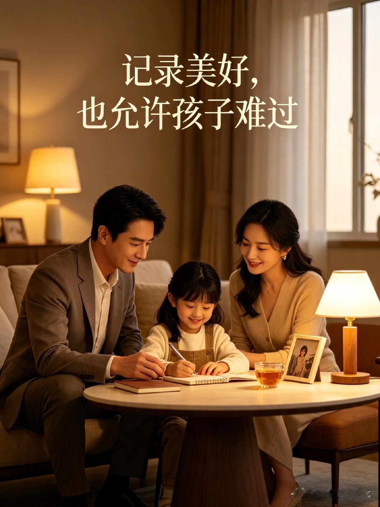 如果父母从小引导孩子养成写日记的习惯，只记录生活里开心的小事，单单这一件事，家庭