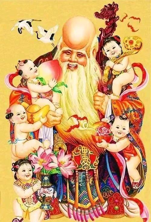 年画：吉祥如意！#精品年画分享# #国民年画# #怀旧年画欣赏#