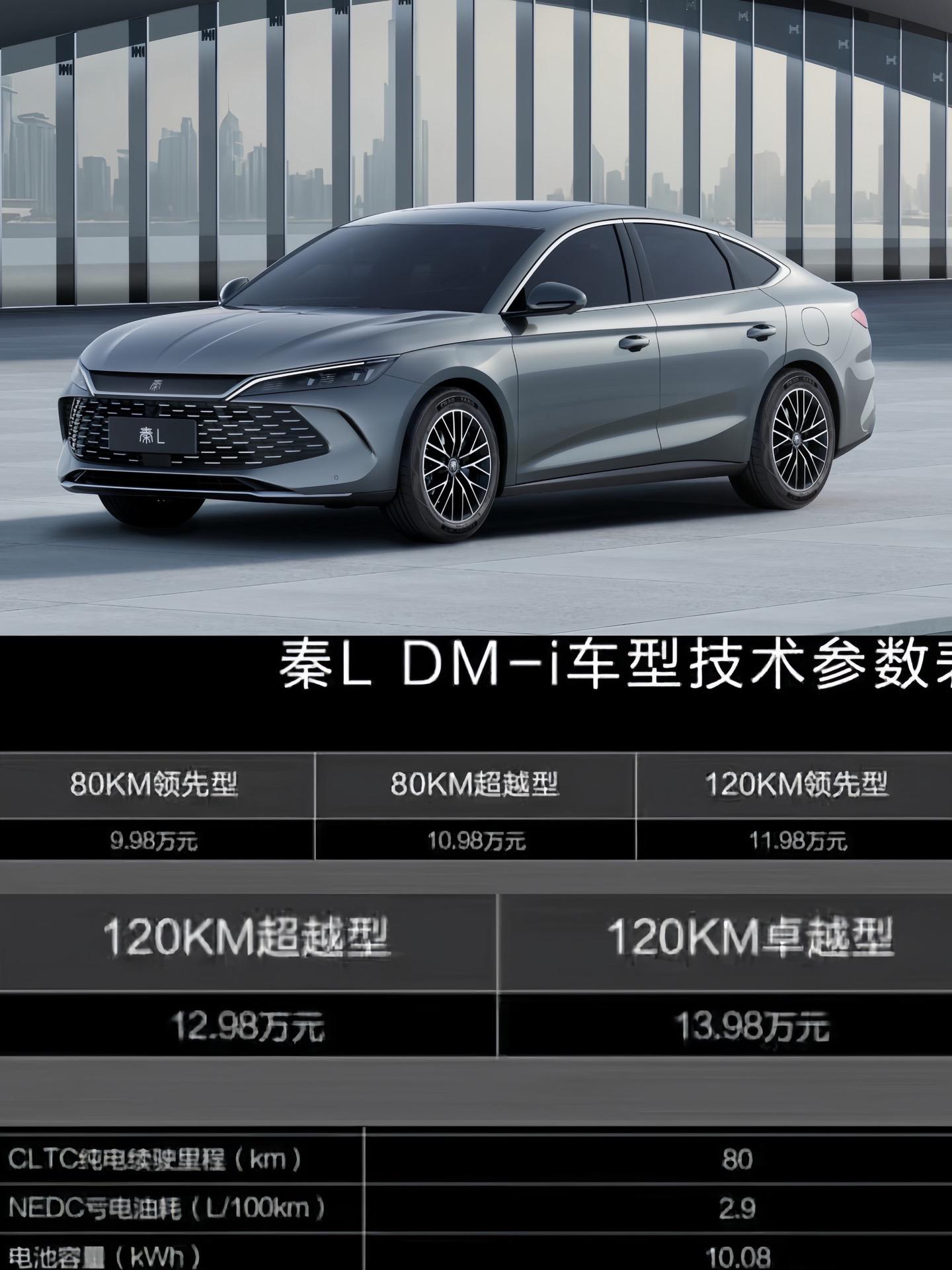 比亚迪秦L 5月28日晚19:30 正式上市发布 公布价格 能否维持原定9.98万起售 请拭目以待