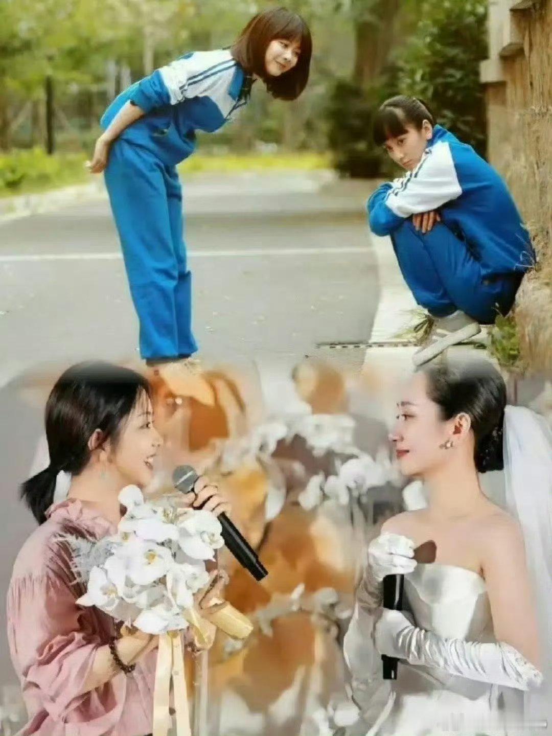 我的天董晴采访说在她不知情的情况下谭松韵向很多摄制组都推荐过她😢女孩子的友谊就