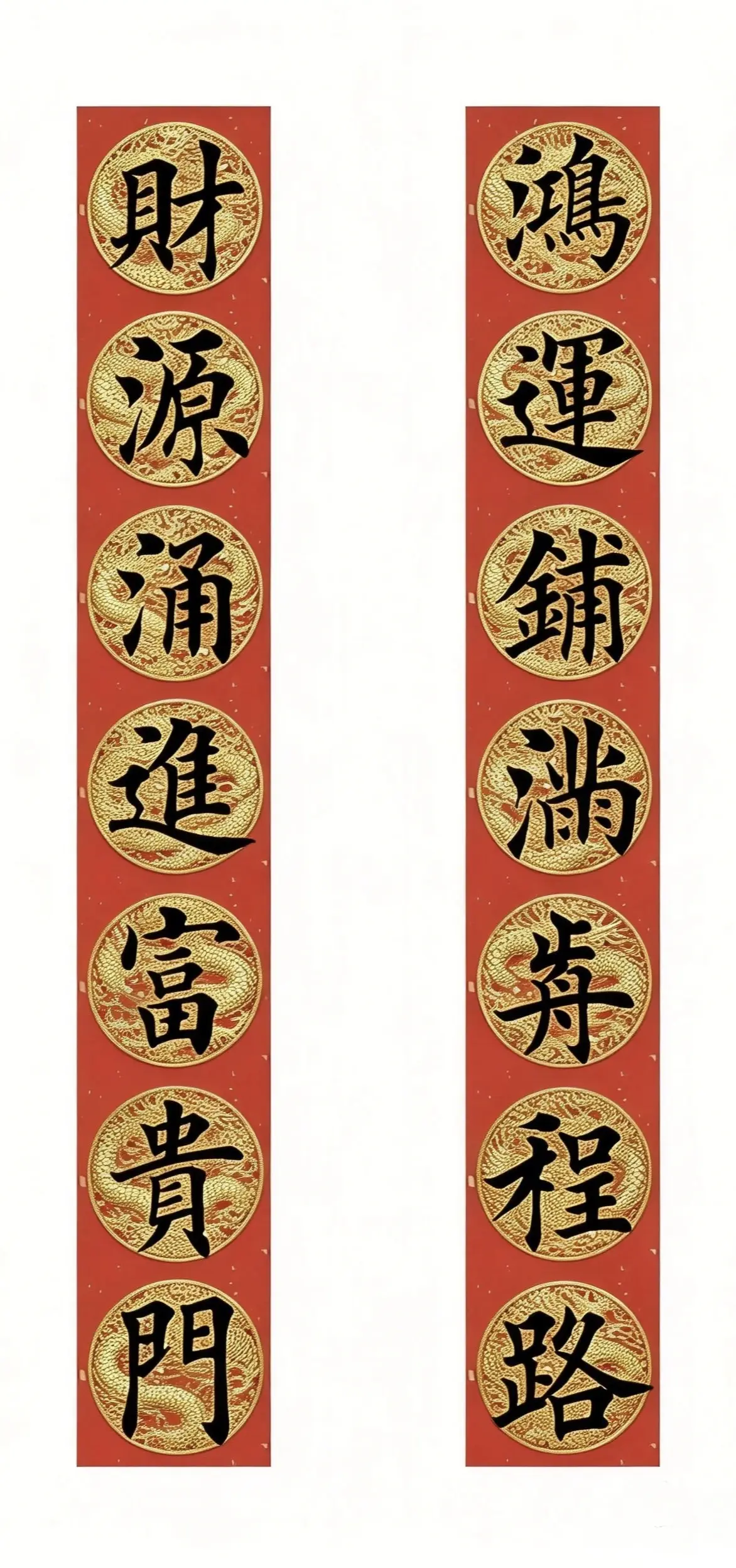 2026马年对联系列。