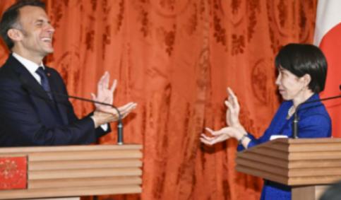 马克龙果然是“变色龙”，前脚刚跟日本商量着要联合起来对抗中国，后脚就告诉中国别误