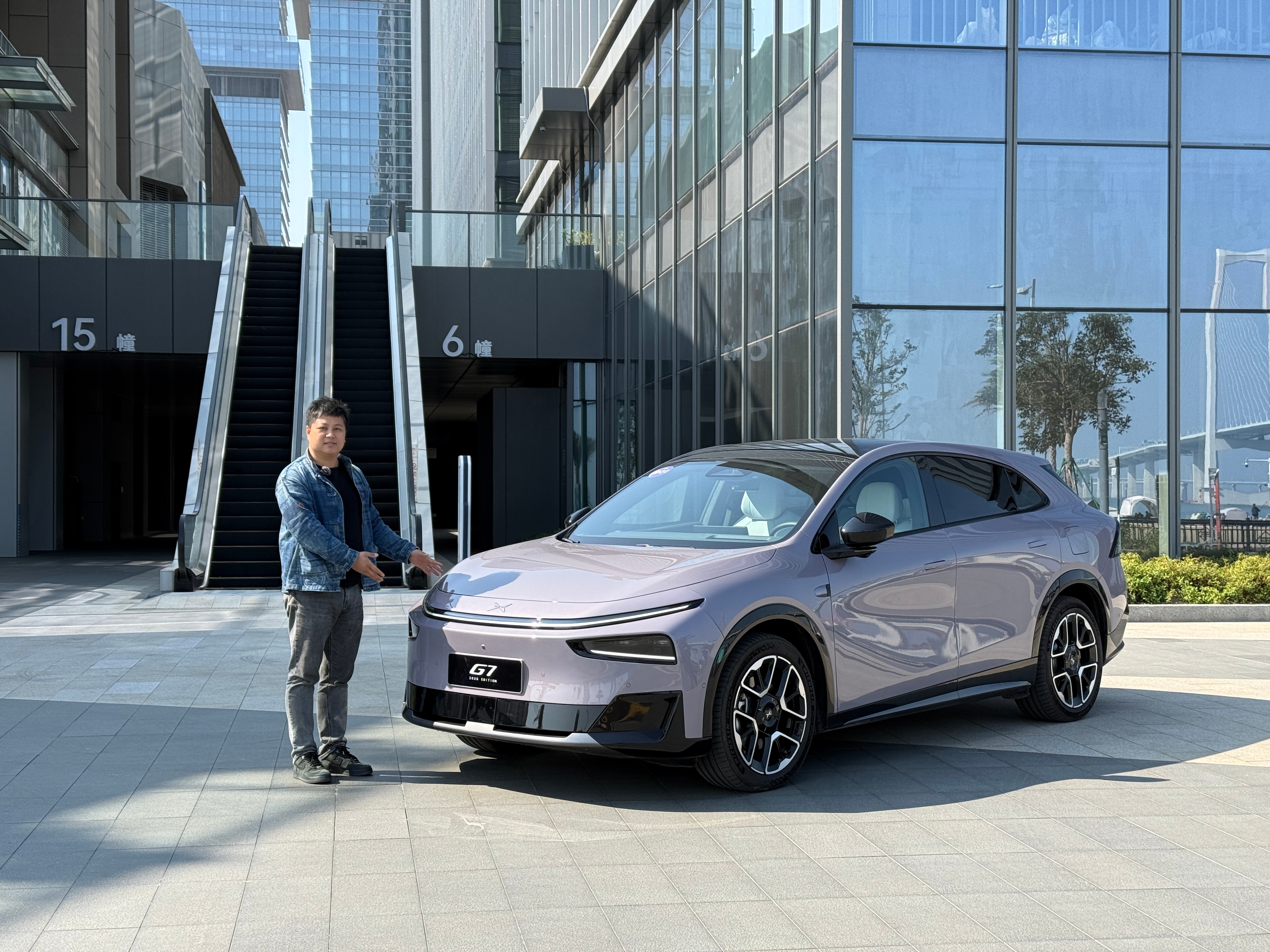 周一一早，开工啦我与汽车的日常 试小鹏G7Ultra增程版。 