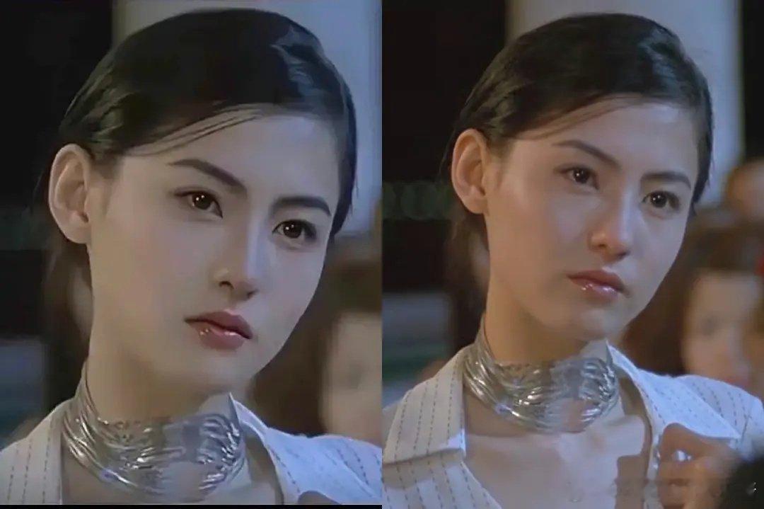 张柏芝这才叫高颜值，修与不修毫无区别 ​​​