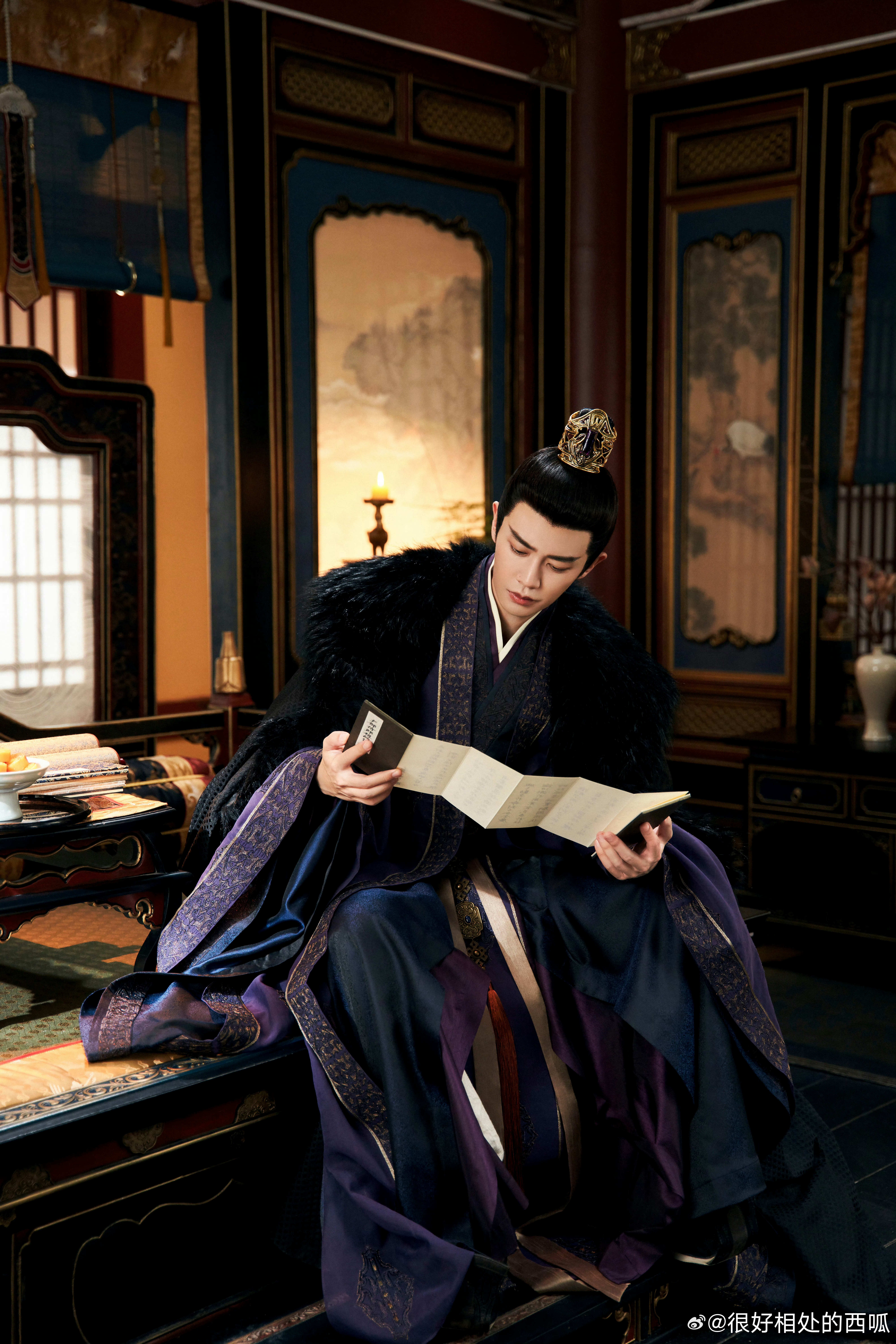 嘉人快乐星期四，认真工作的萧皇好帅 ​​​