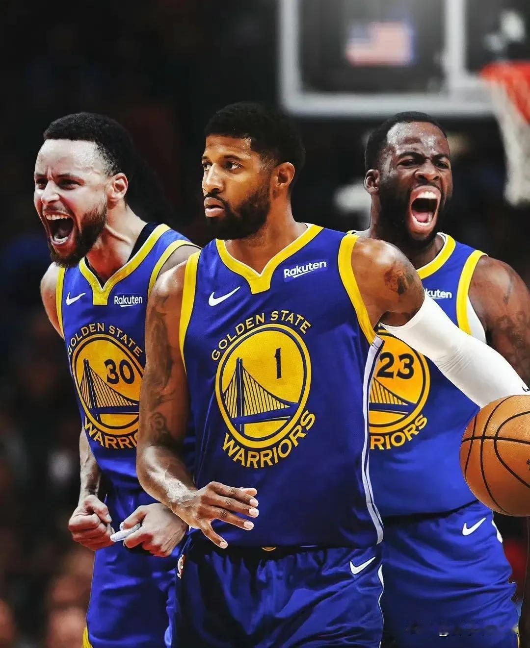 如果这个阵容可以畅想一下！
乔治场均贡献22.6分5.2篮板3.2助攻1.5抢断